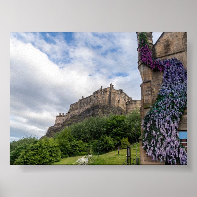 Poster Edimburgh castle (Frente)