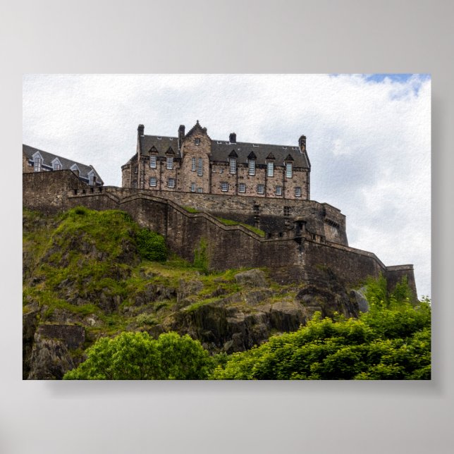 Poster Edimburgh castle (Frente)