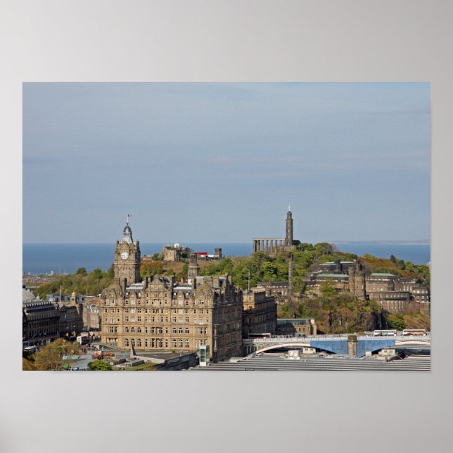 Poster Edimburgo, Escócia (Frente)