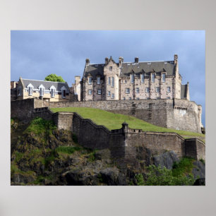 Póster edinburgh Castle scotland