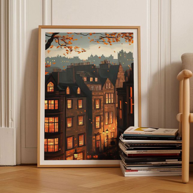 Poster Edinburgh Print Edinburgh Illustration Scotland Pr (Criador carregado)