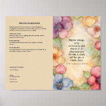 Editar, Transferir Boletim de Igreja