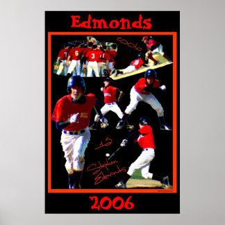 Póster Edmonds Freshman Baseball Poster2