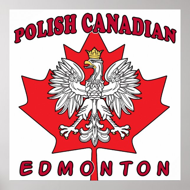 Póster Edmonton Polonês Folha (Frente)