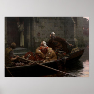 Poster Edmund Blair Leighton - Em Tempos de Perigo