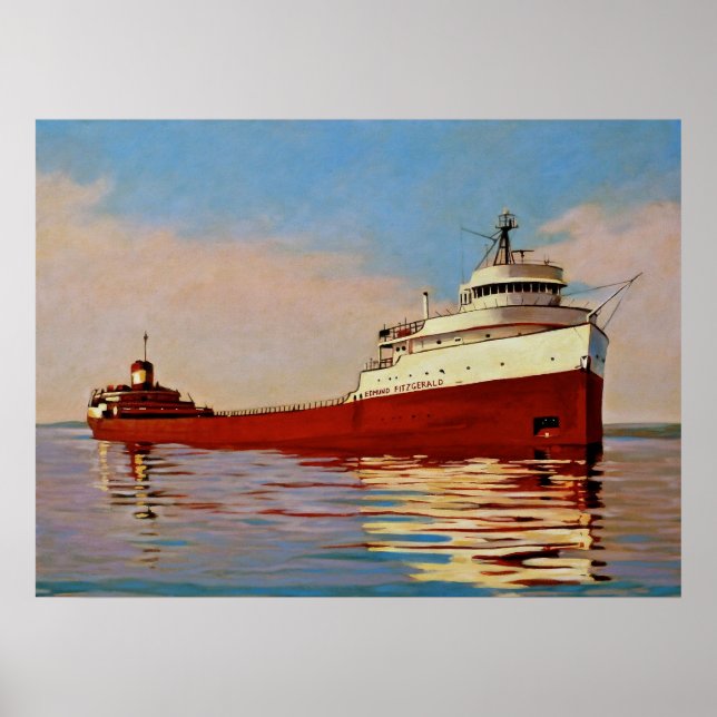 Poster Edmund Fitzgerald (Frente)