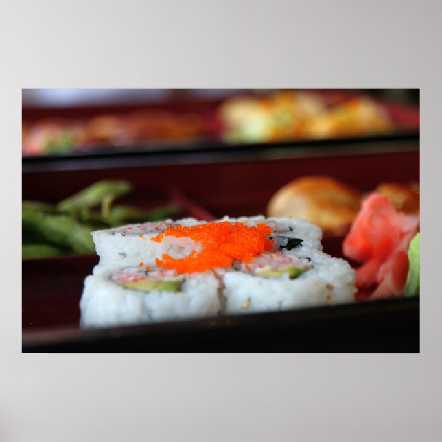 Poster Edo Sushi (Frente)