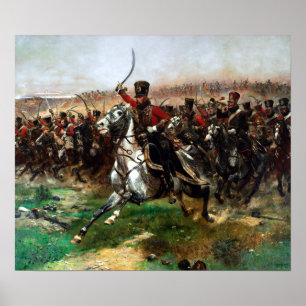 Poster Edouard Detaille Vive L'Empereur