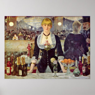 Póster edouard Manet - Bar no Folies-Bergere