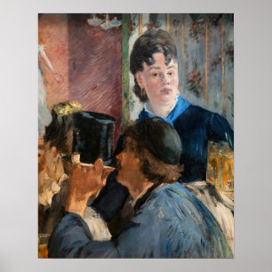 Poster Edouard Manet - Cerveja Garçonete