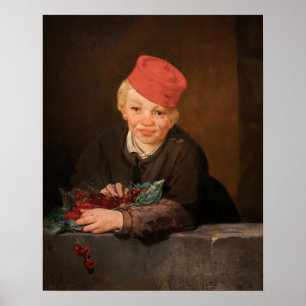 Poster Edouard Manet - Garoto com Cerejas