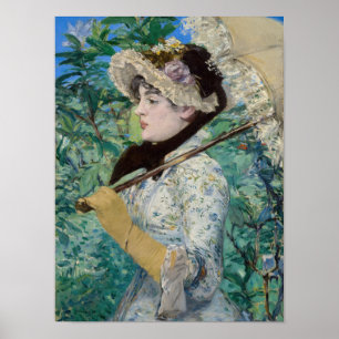 Poster Edouard Manet - Jeanne / Primavera