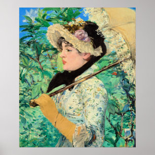 Poster Edouard Manet - Jeanne Spring