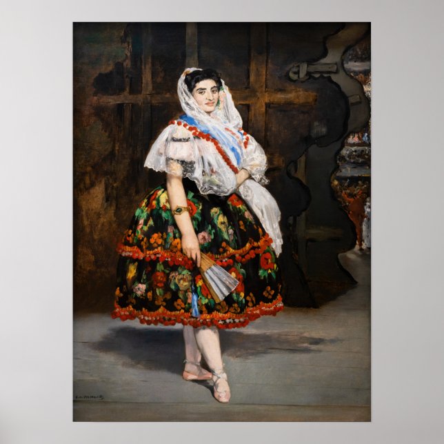 Poster Edouard Manet - Lola de Valence (Frente)