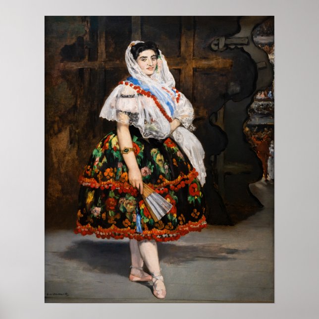 Poster Edouard Manet - Lola de Valence (Frente)