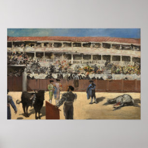 Poster Edouard Manet - Luta em Massa