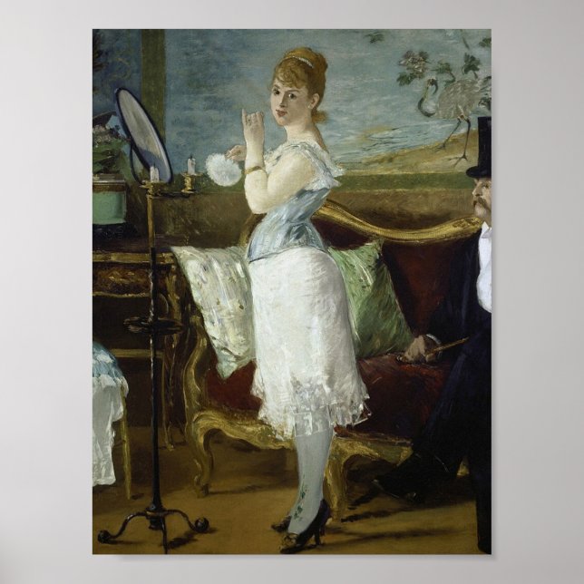 Poster Édouard Manet, Nana, 1877 (Frente)