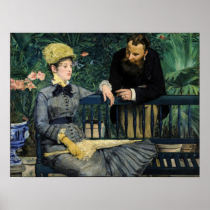 Poster Edouard Manet - No Conservatório