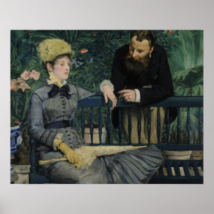 Póster Edouard Manet - No Conservatório