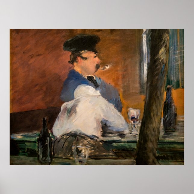 Poster Edouard Manet - O Bar, Le Bouchon (Frente)