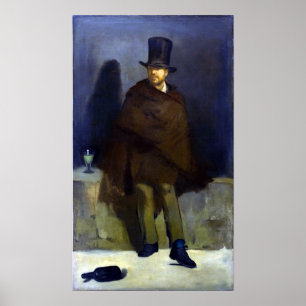 Poster Edouard Manet, O Drinker Absinthe