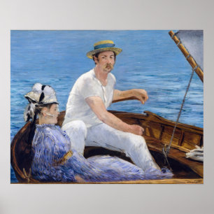 Poster Edouard Manet - Passeio de barco