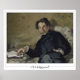 Poster Édouard Manet Zedign Cartaz de Arte #112