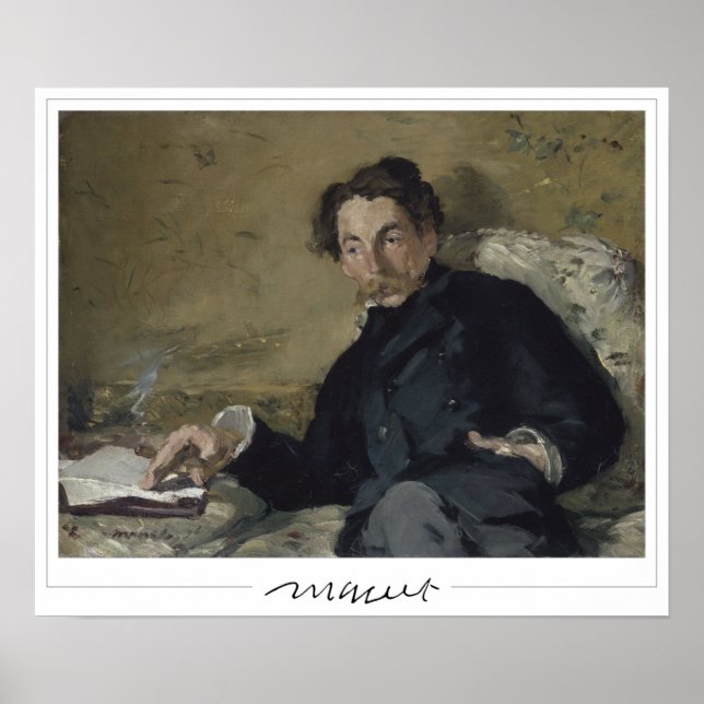 Poster Édouard Manet Zedign Cartaz de Arte #112 (Frente)