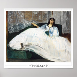 Poster Édouard Manet Zedign Cartaz de Arte #141