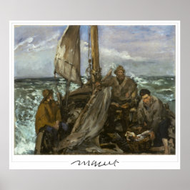 Poster Édouard Manet Zedign Cartaz de Arte #15 — 2