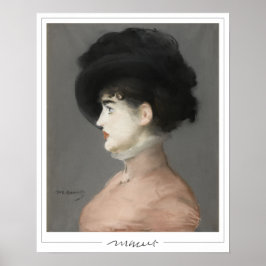 Poster Édouard Manet Zedign Cartaz de Arte #162