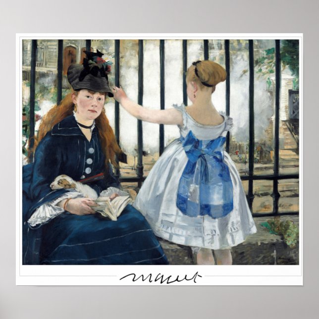 Poster Édouard Manet Zedign Cartaz de Arte #166 (Frente)