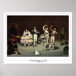 Poster Édouard Manet Zedign Cartaz de Arte #18