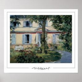 Poster Édouard Manet Zedign Cartaz de Arte #202