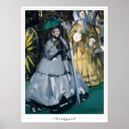 Poster Édouard Manet Zedign Cartaz de Arte #8