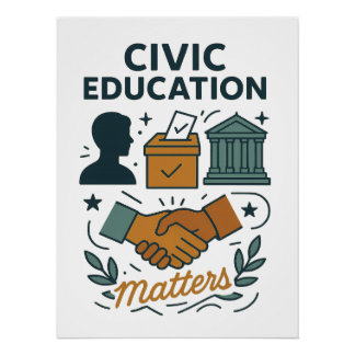 Póster Educação Cívica Importa