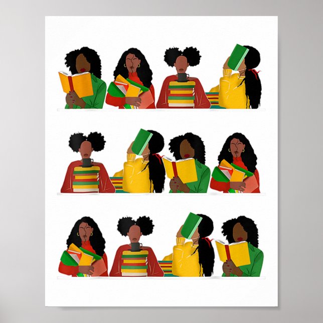 Poster Educação é Rainha Melanina Negra Mulher Negra (Frente)