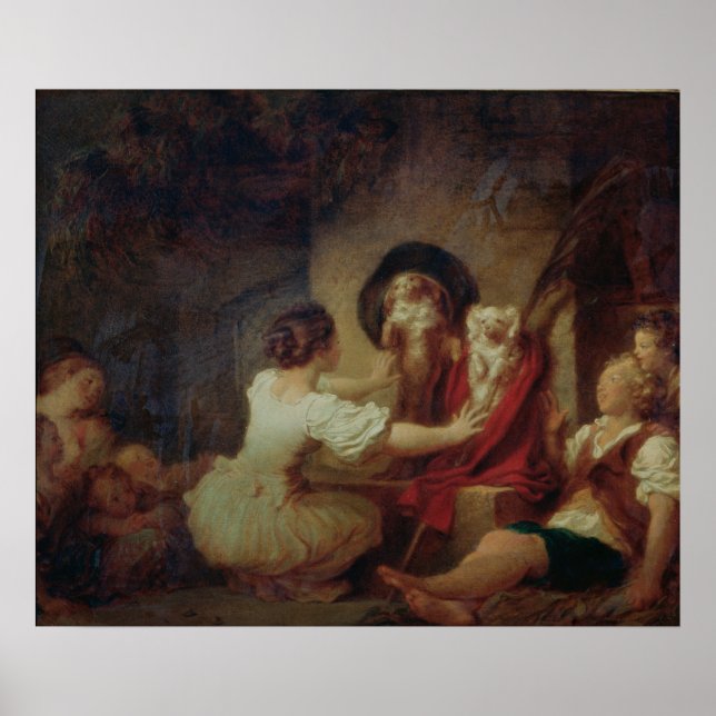 Poster Educação é tudo, c.1780 (Frente)