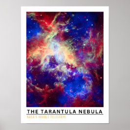 Poster Educação Espacial da Nebulosa Tarântula