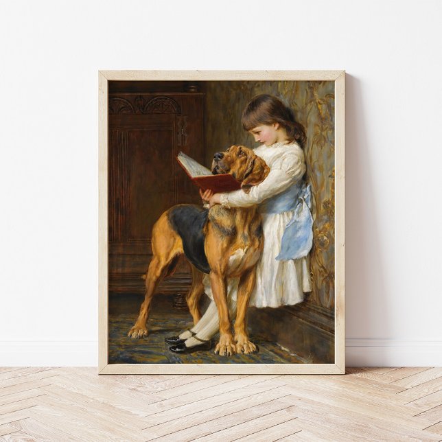 Poster Educação obrigatória | Briton Riviere (Criador carregado)