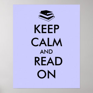 Poster educacional pilha de livros mantém-se calma