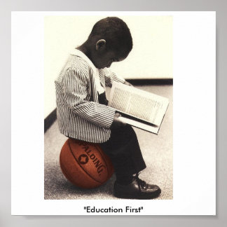 Poster "Education First"