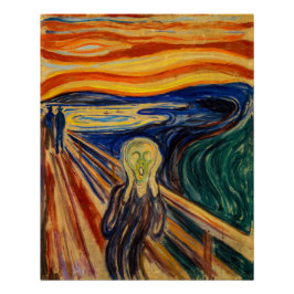 Póster Edvard Munch - O Gritar 1910