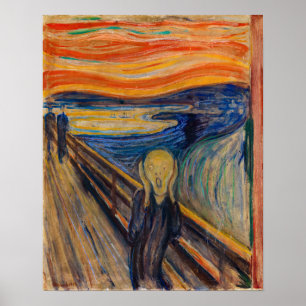 Poster Edvard Munch - O Grito 1893