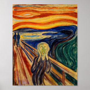 Poster Edvard Munch - O Grito 1910