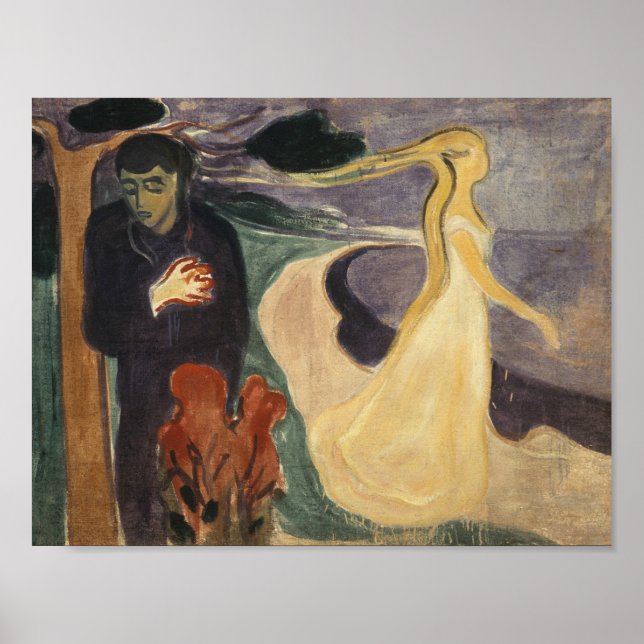 Poster Edvard Munch - Separação (Frente)