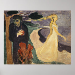 Póster Edvard Munch - separação
