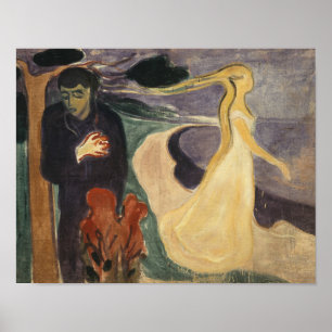 Póster Edvard Munch - Separação