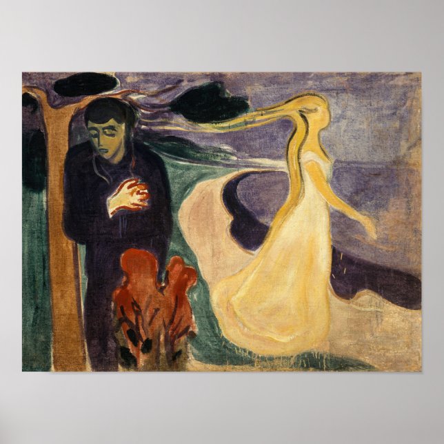 Poster Edvard Munch - Separação (Frente)