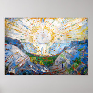 Poster Edvard Munch - The Sun 1912
